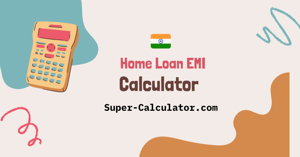 Free Home Loan EMI Calculator for India. Calculate monthly EMI, total interest, amortisation schedule & tax benefits. Compare old vs new tax regime savings instantly. home loan emi calculator, housing loan calculator india, home loan interest calculator, emi calculator with tax benefits, home loan amortisation schedule
