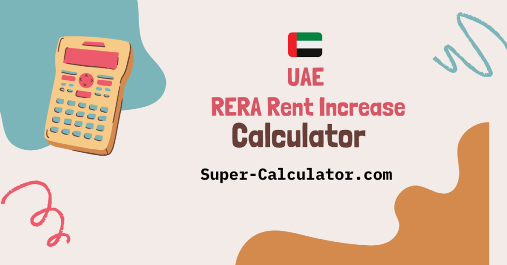 UAE RERA Rent Increase Calculator - Free Dubai Rental Index Tool. Free UAE RERA rent increase calculator. Check if your Dubai landlord can legally raise rent using the official rental index under Decree No. 43 of 2013. Super-Calculator.com