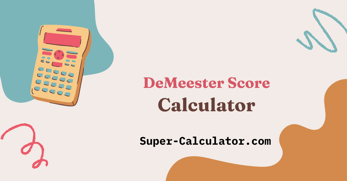 DeMeester Score Calculator- Free GERD Assessment Tool - Super ...