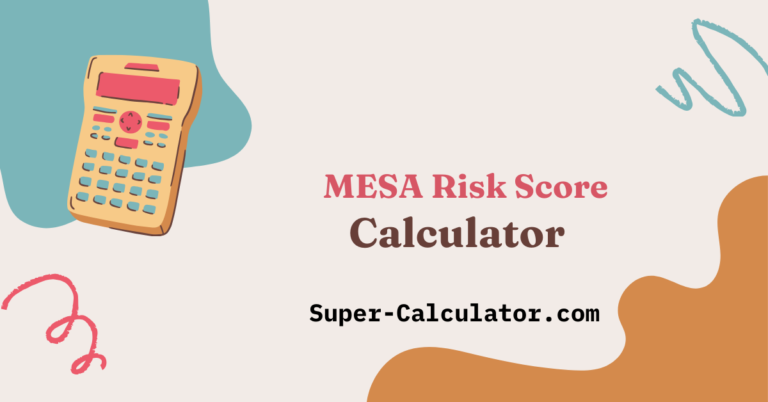 MESA Risk Score Calculator- Free 10-Year CHD Risk and Coronary Artery ...